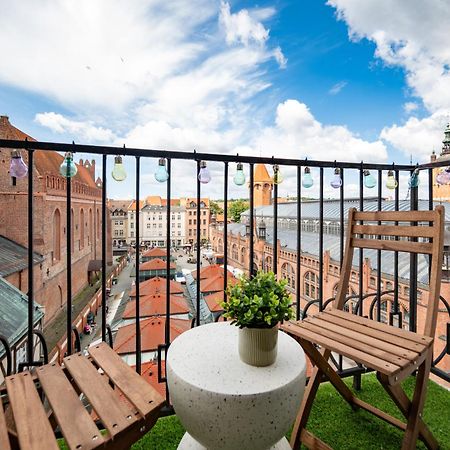 Stunning Apartment With Balcony Gdańsk Exterior foto